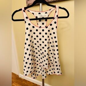 Vintage Havana Polka Dot Sleeveless Top